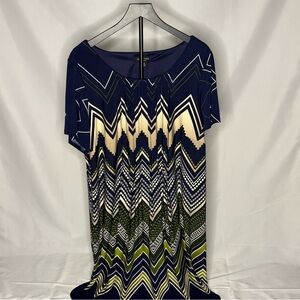 Perceptions Woman Navy Dress- size 20W